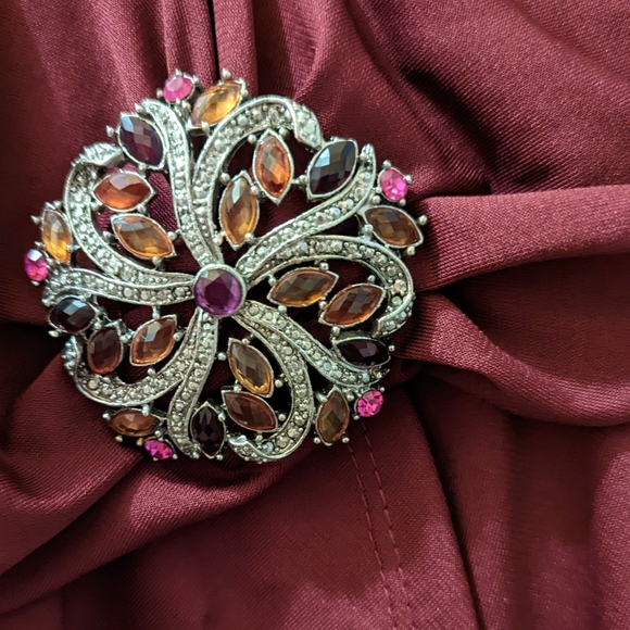 NWT Michael F. Formal Blouse Sz M - Picture 2 of 7